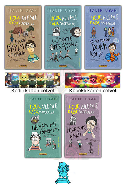 Carpe Diem Kitap Uçuk Ailemle Kaçık Maceralar 5'li Set