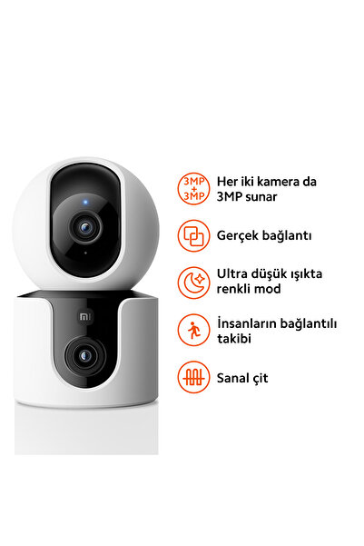Xiaomi Smart Camera C300 Dual EU - Akıllı Kamera (Xiaomi Türkiye Garantili)