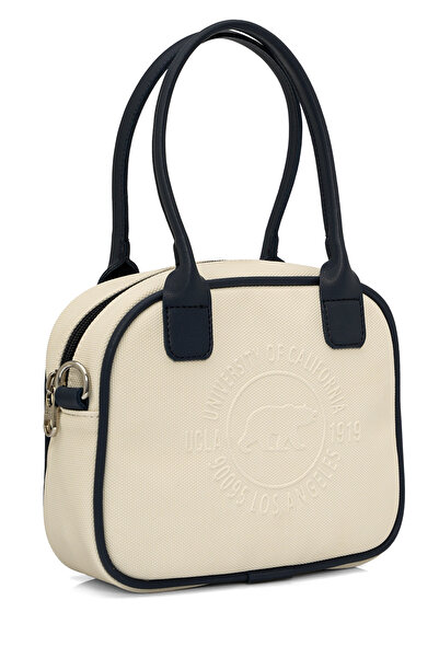 UCLA Λευκή γυναικεία τσάντα χεριών, ώμου και χιαστί 05UC25K9005