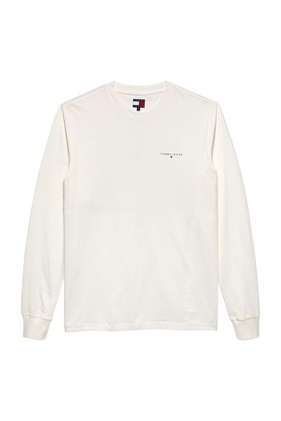 Tommy Hilfiger Tričko TJM SLIM CHEST LINEAR LS s prodlouženým rukávem