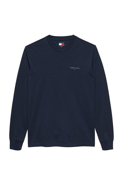 Tommy Hilfiger Tričko TJM SLIM CHEST LINEAR LS s prodlouženým rukávem
