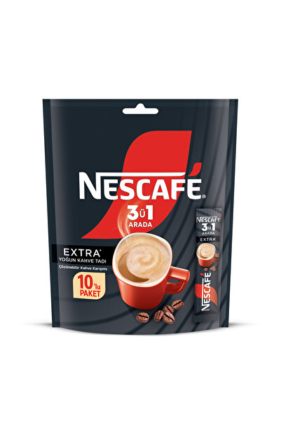 Nescafe Nescafé 3ü1 Arada Extra 10'lu Paket 10x16.5g