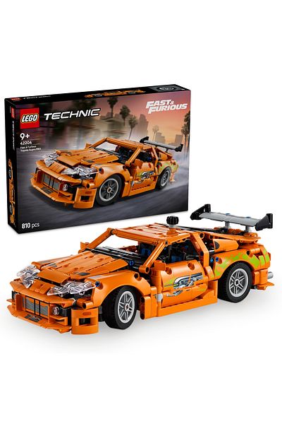 LEGO ®   Technic Fast and Furious Toyota Supra Mk4 42204 - 9+ Sports Car Containing Toy Construction Set (810P)