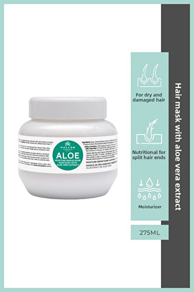 Kallos Cosmetics Kallos Aloe Vera Özlü Saç Bakım Maskesi 275ml | Kırılma Önle...