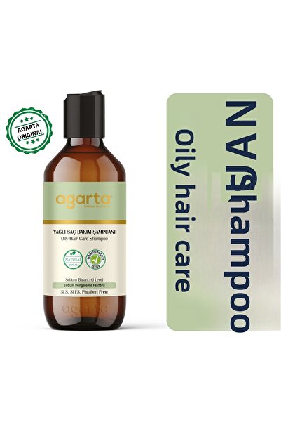 Agarta شامبو طبيعي زيتي للعناية بالشعر 400 مل