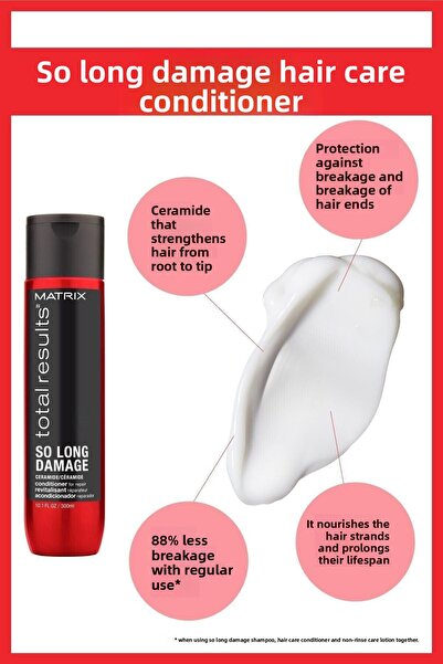 Matrix Matrix Total Result Repair Cream for Damaged Hair - So Long Damage 300...