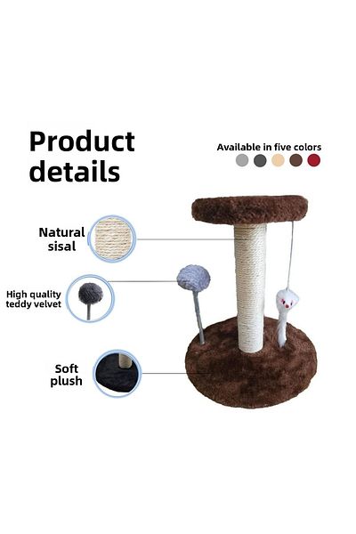 FloriaShopping Cat Scratching Board with Steps