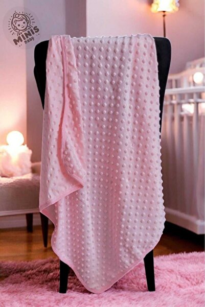 Little Baby بطانية أطفال اقتصادية بطبقة واحدة مقاس 80x90 من قماش الحمص