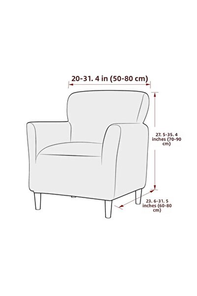 uzhanem Berjer Jacquard Single Sofa Cover