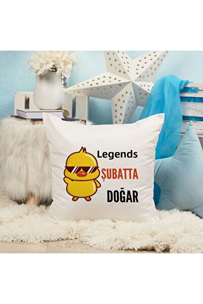 qoeuyl boutique Legends Are Born in the Branch Printed Birthday Gift Fiber Sa...