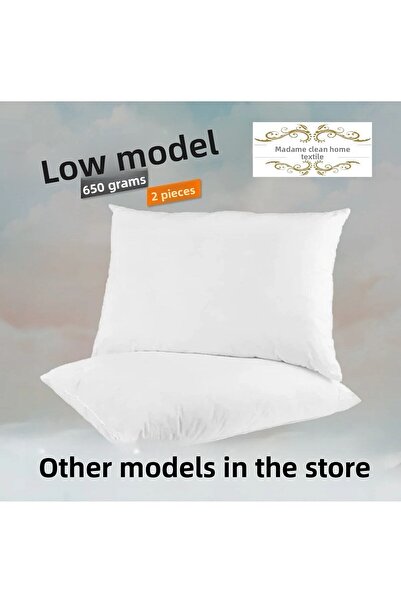 Madame Clean Home Perna umpluta cu silicon - Perna moale - 2 perne 650 Gr