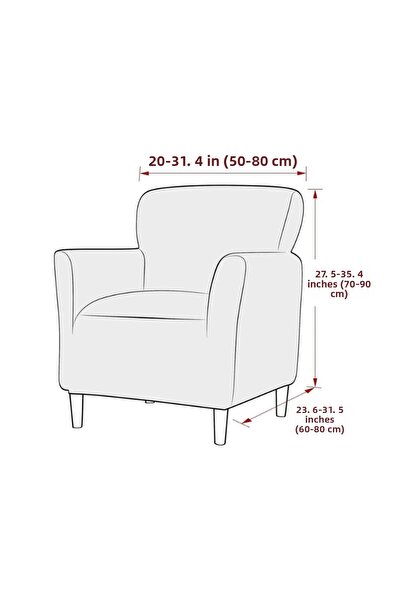 nurlan Jacquard Su Yulu Quality Chair Cover, Chair Cover, Elastic, Lycra 1 Piece Vision Color