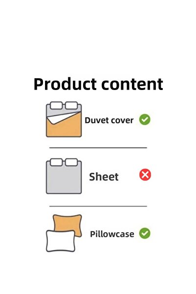 Sdream Single Person Cotton Beddle Without Beddle Bedding Set