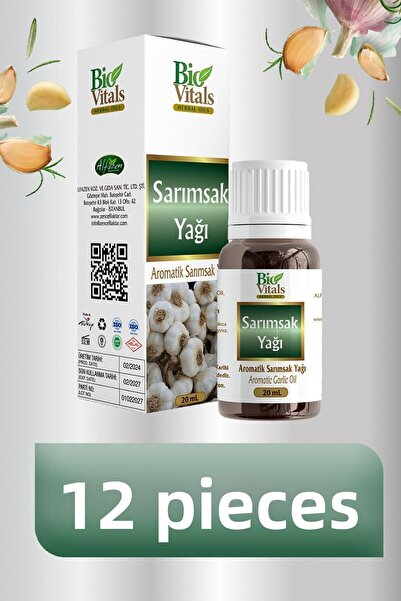 Bio Vitals 20 ml Garlic Oil - 12 PCS-Box