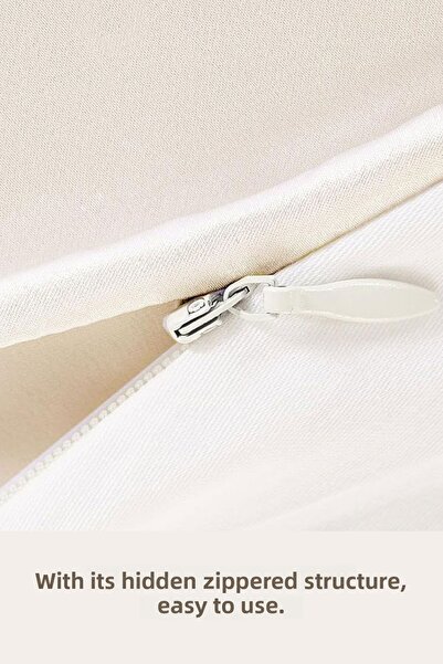 İpekshop Premium Quality Pure Silk Pillow Case Lotus 22 Momme 100% Silk