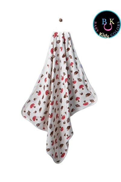 baby kids colors 80*90 Double Layer Printed Baby Blanket