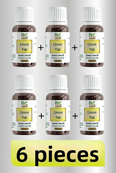 Bio Vitals 20 ml Lemon Oil - 6 PCS