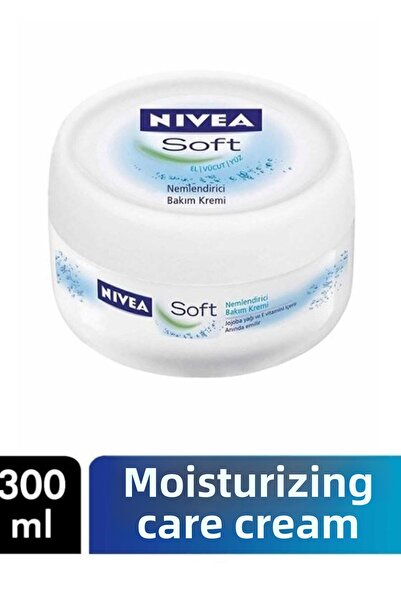 NIVEA Soft Cream 300ml Moisturizing Care Cream Face Cream 4005900009371