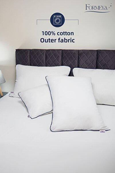 Formeya 2 Climate Nano Gel Μαξιλάρι Ξενοδοχείου - 50x70 cm, 100% Βαμβάκι, Εξωτερικό Ύφασμα