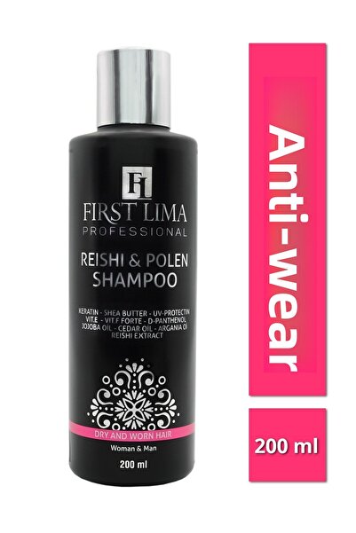 First Lima Professional 500 ml and 200 ml Special Anti-Fraying Shampoo - for Dyed and Damaged Hair