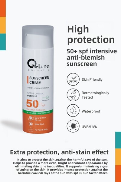 Q Lune 50 SPF Anti-Blemish Sunscreen - Ultra Protection 50ml