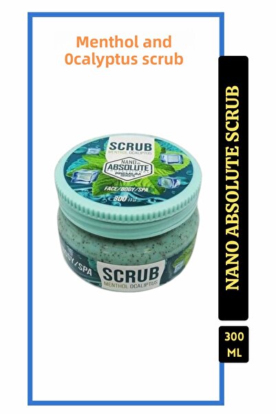 Nano Absolute مقشر المنثول والأوكالبتوس 300 مل للعناية بالبشرة