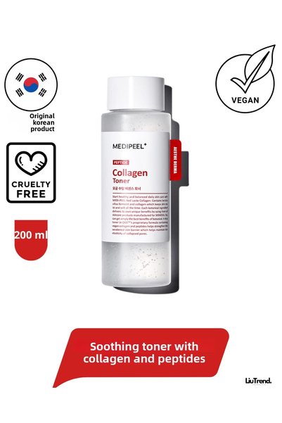 Medipeel Red Lacto Collagen Soothing Essence. Toner 200 ml Toner Containing C...