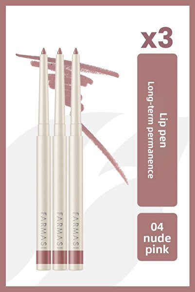 Farmasi 3 Pack Nude Pink Widow Pen