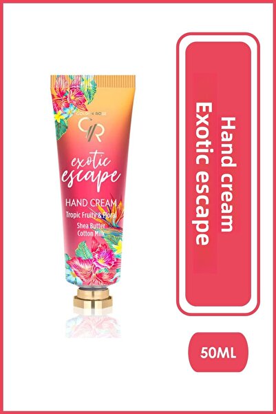 Golden Rose كريم اليدين إكزوتيك إسكيب بزبدة الشيا وحليب القطن 50 مل