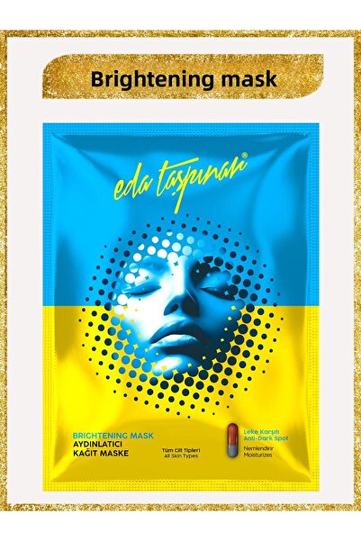 Eda Taşpınar قناع تفتيح البشرة وترطيبها وتنعيمها وإضفاء مظهر مشرق (EGY0012)