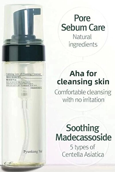 Pyunkang Yul Pyunkang Yul Calming Low pH Foaming Cleanser 150 ml - Gentle face wash gel