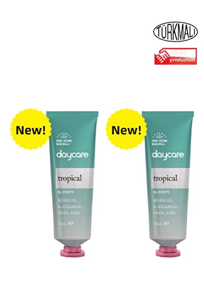 Daycare كريم لليدين تروبيكال - 30 مل × 2 قطعة
