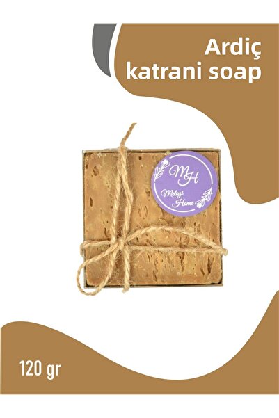 MELOZİ HOME صابون قطران العرعر مرطب طبيعي ومنظف 120 جرام طبيعي 100% صناعة يدوية