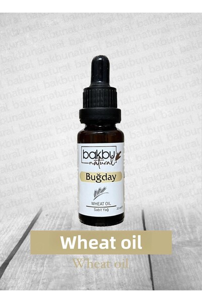 bakbu natural زيت القمح بابوناتشورال 20 مل.