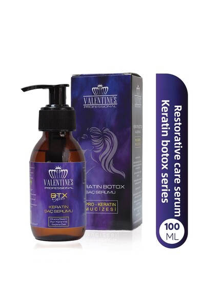 VALENTINES PROFESSIONAL مصل إصلاح الكيراتين بوتوكس - عناية بدون شطف