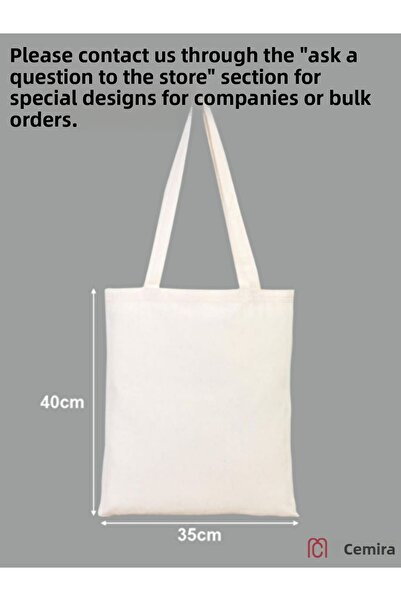 Cemira Lana Del Rey Design Χοντρή αδιάβροχη υφασμάτινη τσάντα τσάντα ώμου καμβά