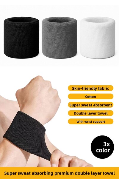 SÖYLEMEZ ÇORAP Set of 3 Mixed Super Sweat Absorbent Premium Double Layer Spor...