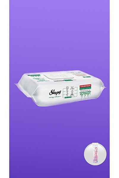 Sleepy Easy Clean Surface Cleaning Towels 100 Pieces 1 Pack (100 SHEETS) Silk...