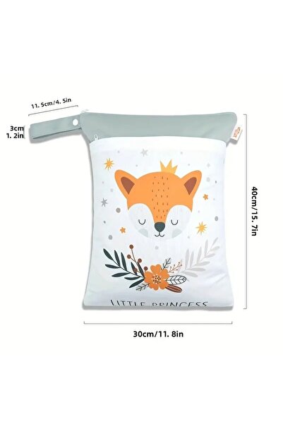 GlassySKY Διπλή θήκη για πάνες/ρούχα/πλυντήριο/καλλυντικά αδιάβροχη τσάντα αποθήκευσης-Σχολείο-Νηπιαγωγείο-Πισίνα-Ταξίδι