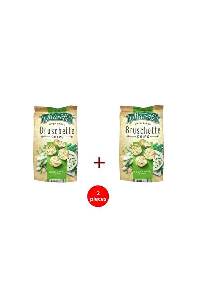 Maretti 70g Bruschette Chips with Sour Cream and Onion - 2 Adept