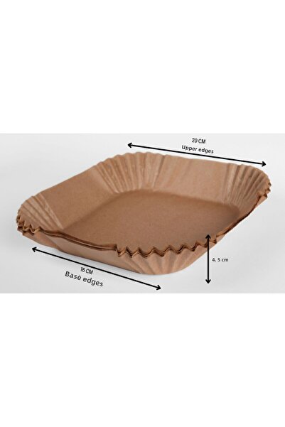 Elmas Kap ورق خبز Airfryer، 100 قطعة ورق مربعة لقلاية الهواء، Philips Xiaomi ...