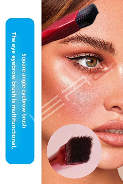 Nera Classy فرشاة حواجب العين متعددة الوظائف، فرشاة حواجب مربعة الشكل