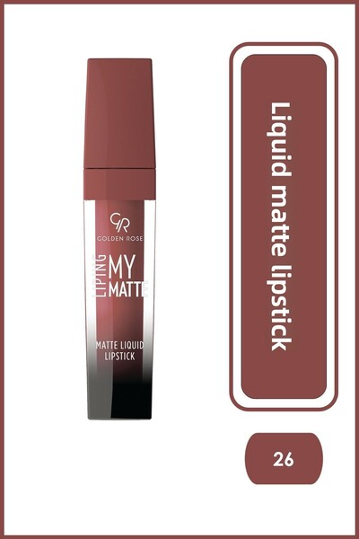 Golden Rose LIPING MY MATTE LIQUID LIPSTICK NO:26