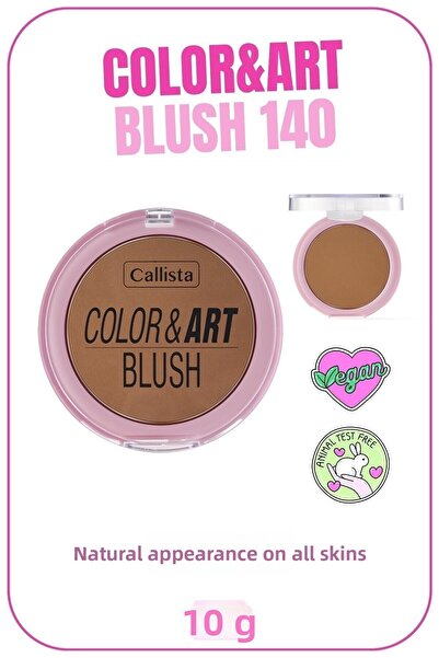 Callista Color Art Blush Allık 140 Bronzed Babe