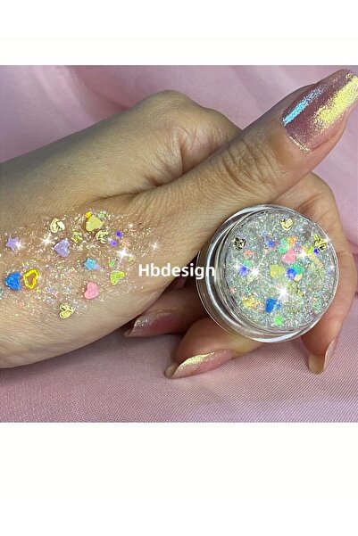 Serashine ظلال عيون على شكل قلب للوجه والجسم