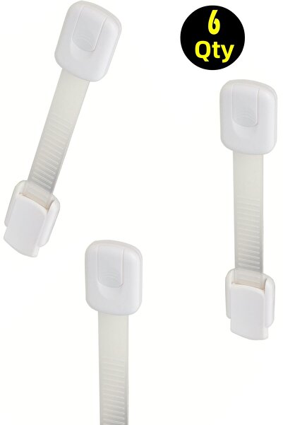 usin 6Pcs Silicone Cabinet Drawer Refrigerator Ware Fixator Baby Child Protects Protector Safety Lock Lock