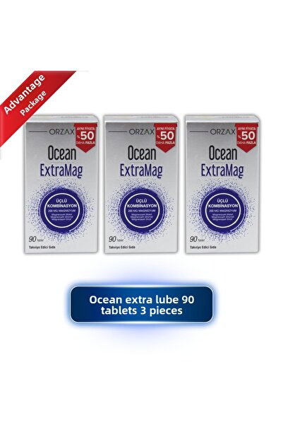 Orzax Ocean Extramag 90 Tablets 3 Pcs
