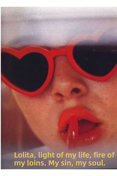 Universal Poster de film Lolita, tablou estetic cu fată, poster decorativ din...
