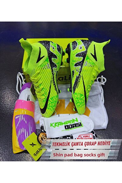 Krampon odası Air Level 600 Professional Football Shoe Set+Shin Guard+Bag+Socks