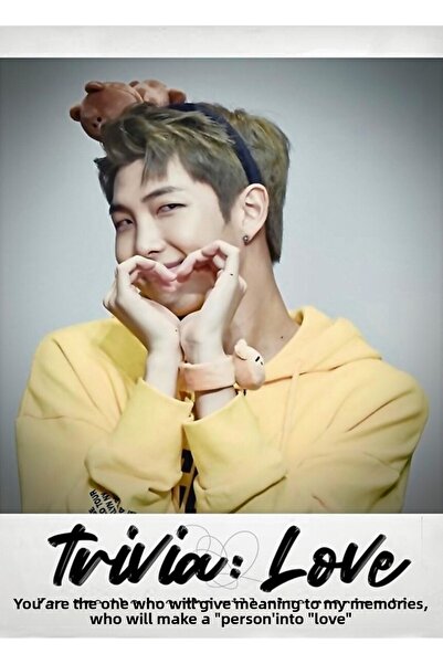 Universal BTS RM Τρίβιτζα: Ξύλινη Διακοσμητική Αφίσα Πολαροειδούς Φωτογραφίας...